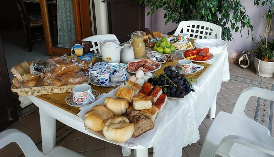 Colazione al B&B Valmarecchia